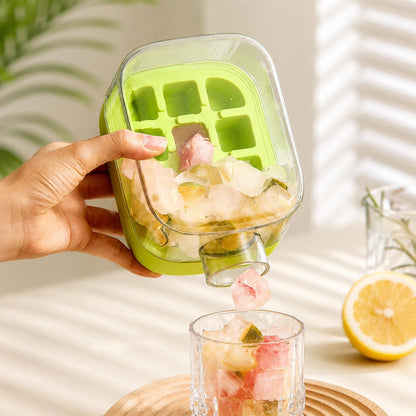 Ice Cube Bottle, 2 in 1 Ice Maker, Ice Kettle, Silicon Ice Tray, Portable Ice Maker, Ice Maker Bottle, Smart Kitchen Gadgets, Summer Essentials, Fast Ice Release, Ebize Hot Selling
