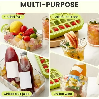Ice Cube Bottle, 2 in 1 Ice Maker, Ice Kettle, Silicon Ice Tray, Portable Ice Maker, Ice Maker Bottle, Smart Kitchen Gadgets, Summer Essentials, Fast Ice Release, Ebize Hot Selling